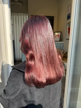 ロング カラー ayaka♡ 柔らかカラーのヘアスタイル