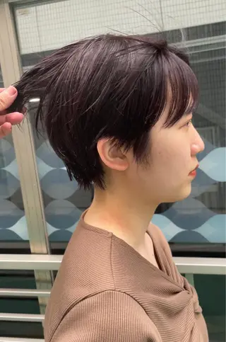 ショート カラー 表参道【髪質改善】 宮嶋勇太のヘアスタイル