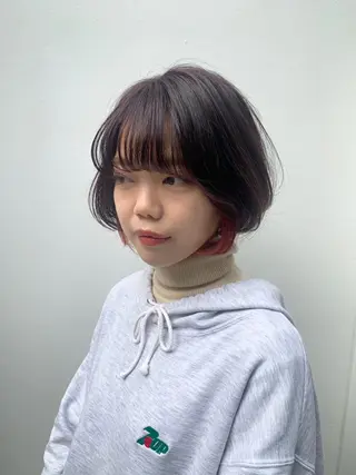 ショート ill 天神　西通り所属・山本 晶大のヘアスタイル