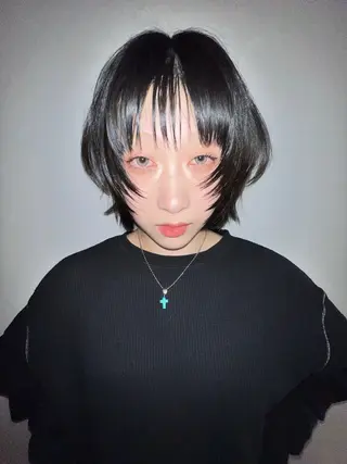 ショート パーマ haco＋所属・圧倒的デザイン力 店長🎨RENAのヘアスタイル