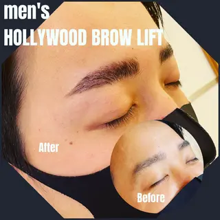 メンズ HBL/YAMANO AKIRAの眉毛・アイブロウイメージ