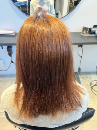 ミディアム 垢抜け/イメチェン color🦩ちあきのヘアスタイル