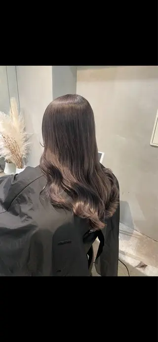 ロング カラー hayaka todaのヘアスタイル
