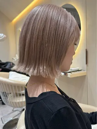 ミディアム 🩵縮毛矯正・ボブ 岩原朋也🩵のヘアスタイル