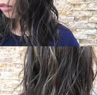 ロング カラー 🌿nudeカラー/ レイヤー/藤原🌿のヘアスタイル