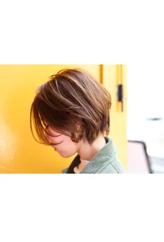 ショート さの あやねのヘアスタイル