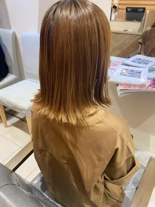 ミディアム jill by gisel＿奥家のヘアスタイル