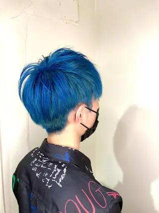 ショート メンズ 河野 行史のヘアスタイル