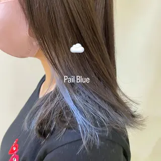 ロング カラー 丸山 愛唯のヘアスタイル