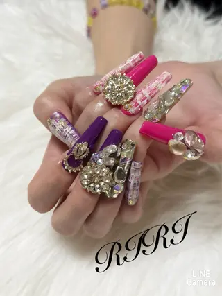 ネイル riri オーナーのネイルデザイン