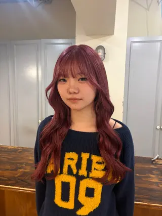 ミディアム カラー 🤩噂のMr.髪ポジ ティブ®️yu🤩のヘアスタイル