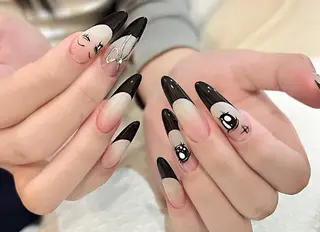 ネイル By moonネイル 🌷ワンホン/韓国風のネイルデザイン