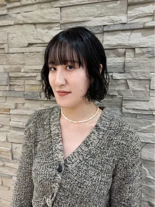 ショート パーマ Seeknext // Rukaのヘアスタイル