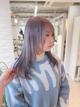 ロング カラー 新規割引あり♡ yuuのヘアスタイル