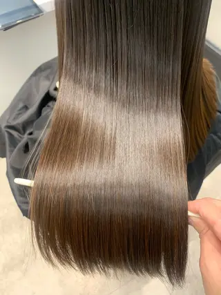 セミロング SALOWIN 銀座一丁目店所属・髪質改善/縮毛矯正 🎀小林 唯 🎀のヘアスタイル