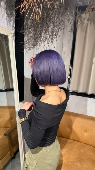 ショート カラー 山本 彩美香のヘアスタイル