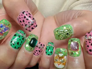 ネイル Nail Atelier IamI所属・アイアムアイ 大村磨衣のネイルデザイン