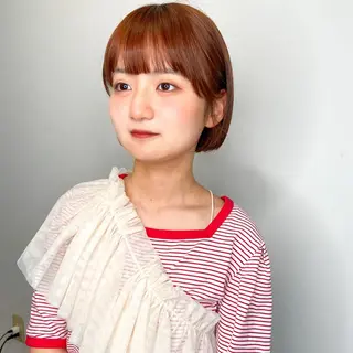 ミディアム カラー パーマ ヘアアレンジ 🌼memoto 東三国店🌼のマツエク・マツパデザイン