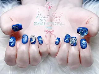 ショート 79Linanailnamba所属・Linanail Nambaのネイルデザイン