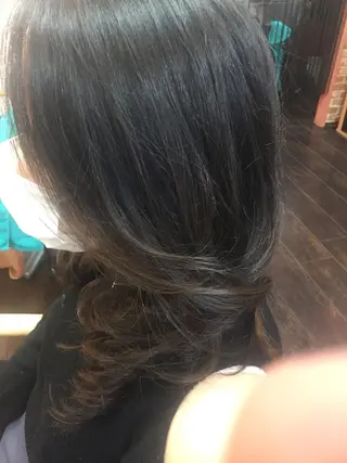 パーマ ヘアアレンジ 桧山 真のヘアスタイル