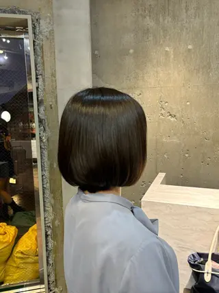 ミディアム 関口然 【暖色/寒色カラー】のヘアスタイル