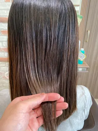 セミロング パーマ 髪質改善専門💎💫 大滝真也のヘアスタイル
