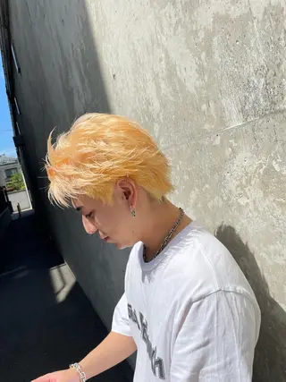 カラー メンズ ABEY LEVRAI所属・Miyabi.💋 ABEYLEVRAIのヘアスタイル