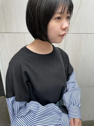 ミディアム カラー tatsumi/ボブ ウルフ/レイヤーのヘアスタイル