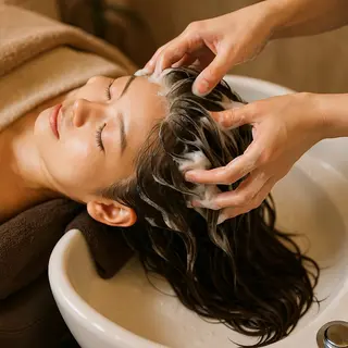 艶カラー/eye 🫧ྀི/栞のヘアスタイル