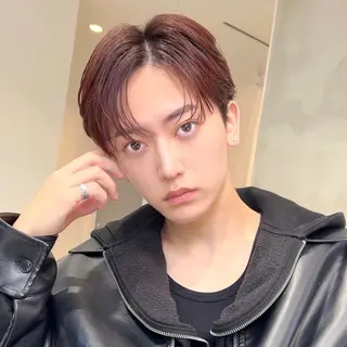 ショート パーマ メンズ 岡田大志🇰🇷 中/韓メンズヘアのヘアスタイル