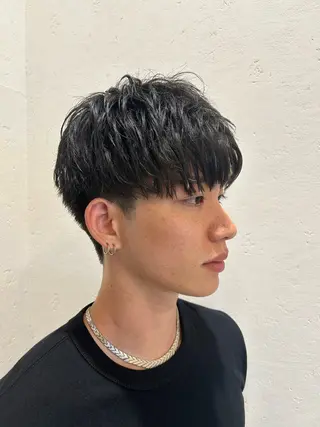 メンズ そら୨୧˖men's /デザインカラーのヘアスタイル