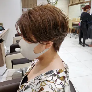 ショート カラー 中村 和貴 ＜Ash津田沼＞のヘアスタイル