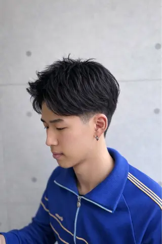 メンズ 前田理貴 ヘアケアソムリエ取得のヘアスタイル