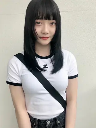 ロング 草野ゆずき⌇ ボブ⌇ブリーチ🫧のヘアスタイル