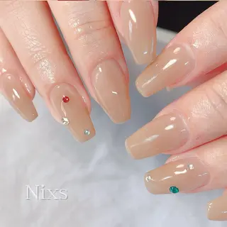 ネイル 大人キレイ 𝑁𝑖𝑥𝑖𝑠のネイルデザイン