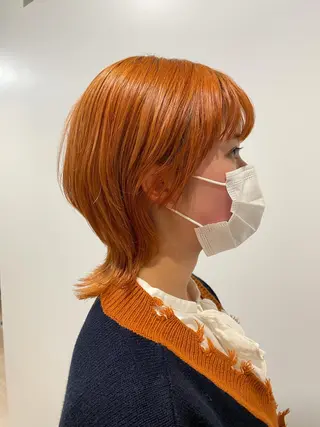 ミディアム カラー アンサイ 成増のヘアスタイル