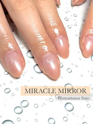 ネイル ミラクルミラー 町野のネイルデザイン