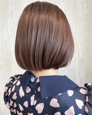 ミディアム カラー 河合秀明/ショート /ボブ/レイヤーのヘアスタイル