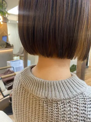 ショート おおつき ありかのヘアスタイル