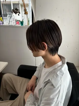 メンズ 🍒サクラ🍒 /透明感カラー/艶髪のヘアスタイル