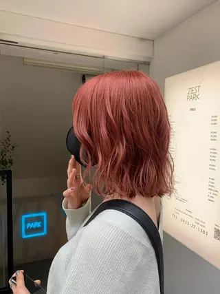 カラー 【韓国ヘア・ネイル】 HINATA🍒のネイルデザイン