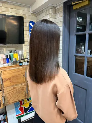 ロング 遠矢 怜奈のヘアスタイル