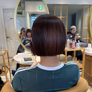 ミディアム 髪質改善/ボブ /韓国/erikoのヘアスタイル