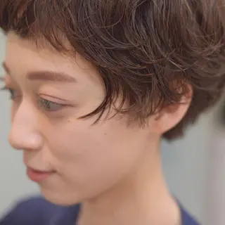 ショート パーマ tension 【テンション】のヘアスタイル