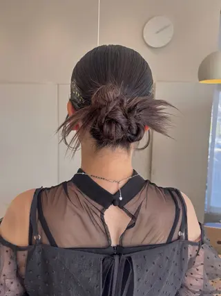 ヘアアレンジ 古畑 愛美のヘアスタイル