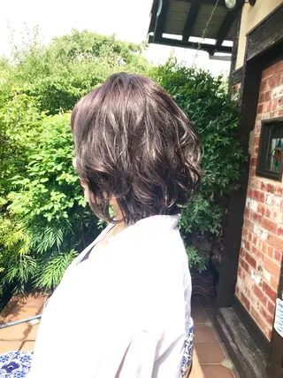 ミディアム カラー MIZUKI🫧ྀི 韓国ヘアAFLOATのヘアスタイル