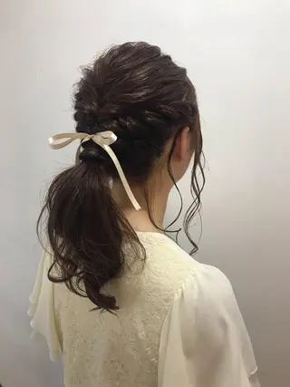 ヘアアレンジ フラム所属・WATANABE MISAKIのヘアスタイル