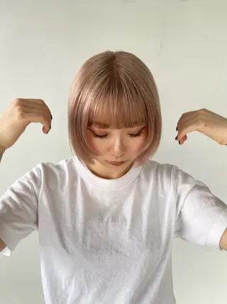 ショート 青木龍樹/パーマモデ ル/似合わせパーマのヘアスタイル