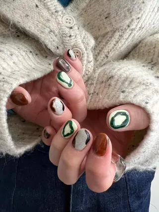 ネイル 【韓国ヘア・ネイル】 HINATA🍒のネイルデザイン