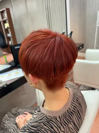 ショート カラー 三澤 廉のヘアスタイル